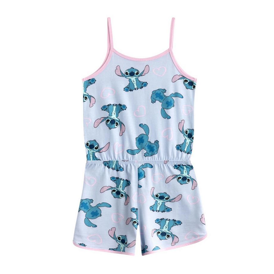 Lilo & Stitch  Combishort Sans Manches Motif Stitch 