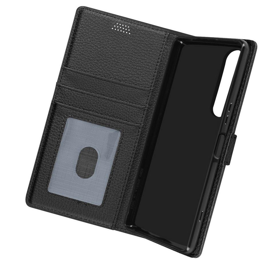 Avizar  Étui Sony Xperia 1 V Porte-cartes Noir 