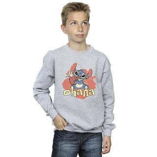 Disney  Lilo And Stitch Ohana Pineapple Sweatshirt 