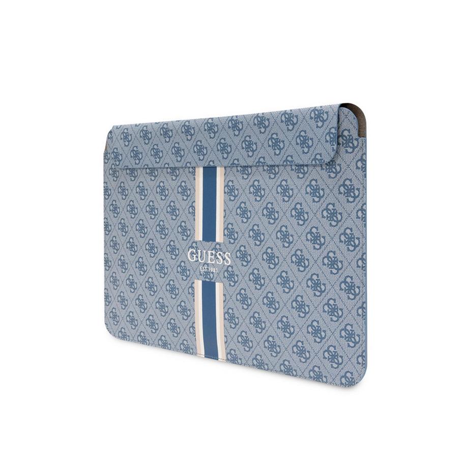 GUESS  Custodia magnetica per computer da 13 / 14 pollici con striscia stampata 4G Modello 