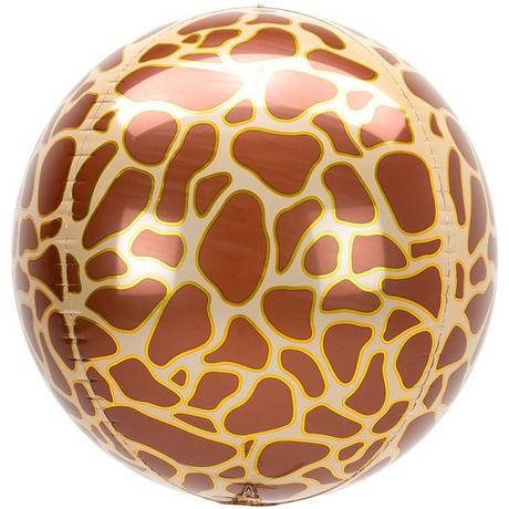 Anagram  Ballon Mylar Sphérique Orbz Girafe 