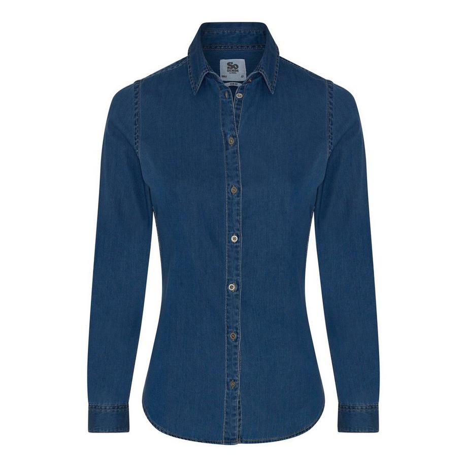 AWDis So Denim Lucy Chemise en jean  