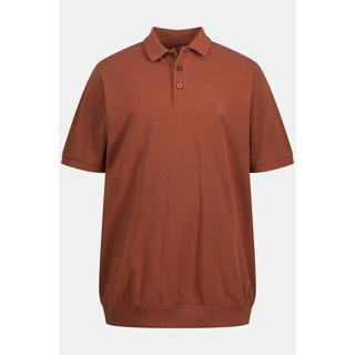 JP1880  Maglia polo basic in piqué con taglio speciale per l'addome, taglie disponibili dalla XXL alla 10XL 