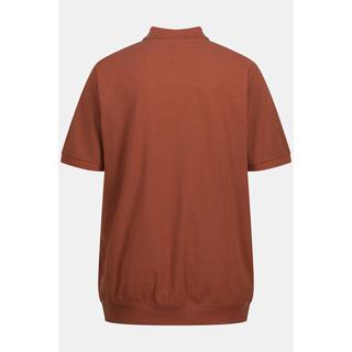 JP1880  Maglia polo basic in piqué con taglio speciale per l'addome, taglie disponibili dalla XXL alla 10XL 