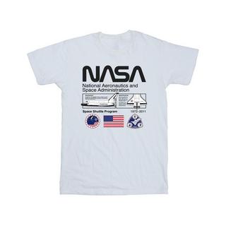 Nasa Space Admin Bedrucktes T-Shirt  