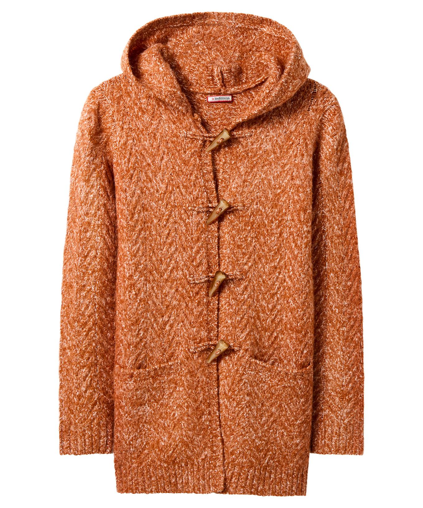 Joe Browns Cardigan à capuche avec brandebourgs  