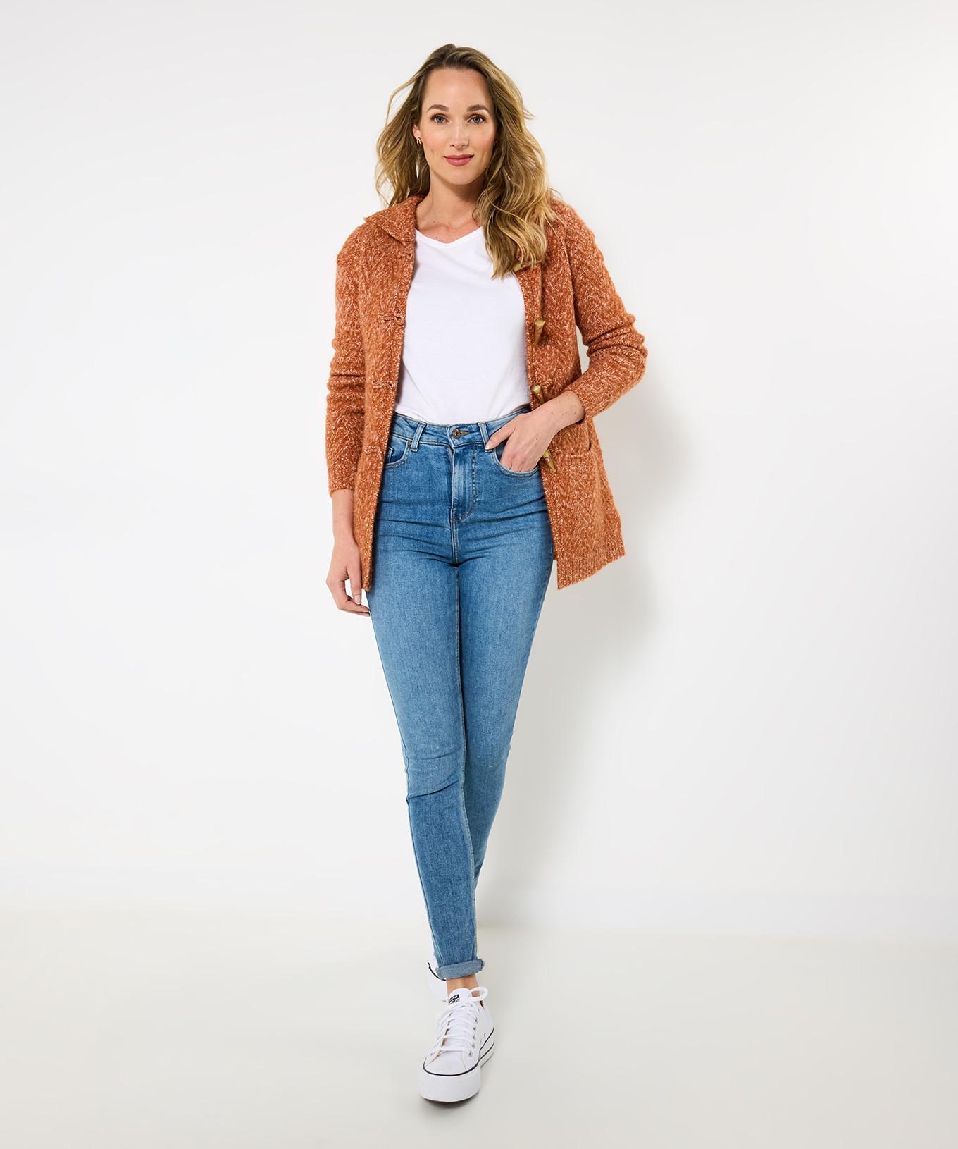 Joe Browns Cardigan à capuche avec brandebourgs  