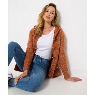 Joe Browns Cardigan à capuche avec brandebourgs  