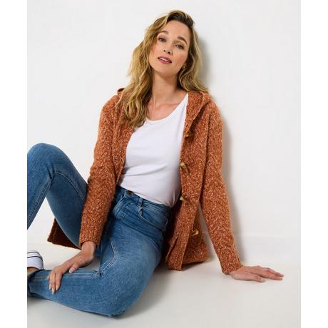 Joe Browns Cardigan à capuche avec brandebourgs  