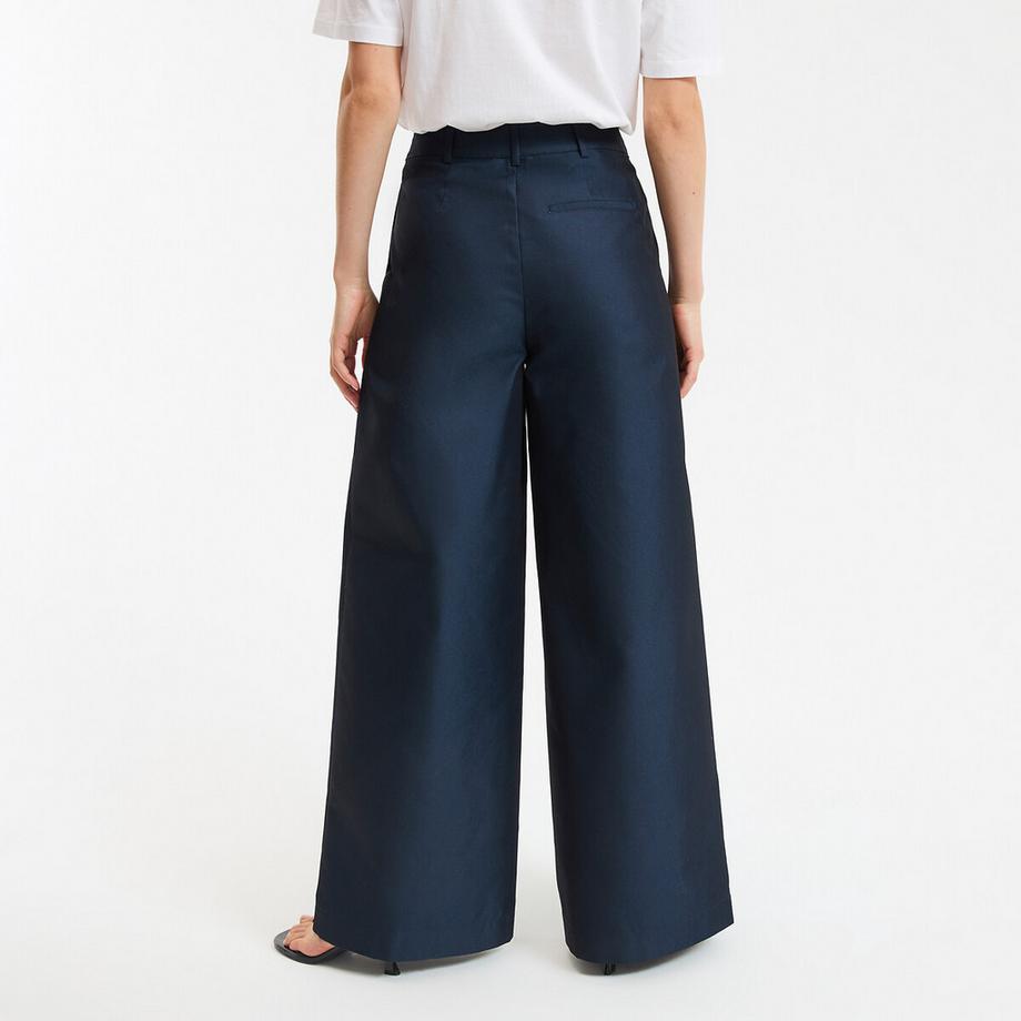 La Redoute Collections Weite Bundfaltenhose  