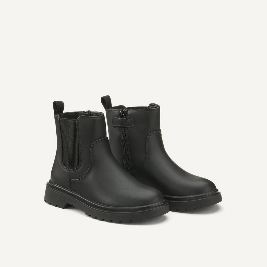 Chelsea-Stiefeletten in matter Optik