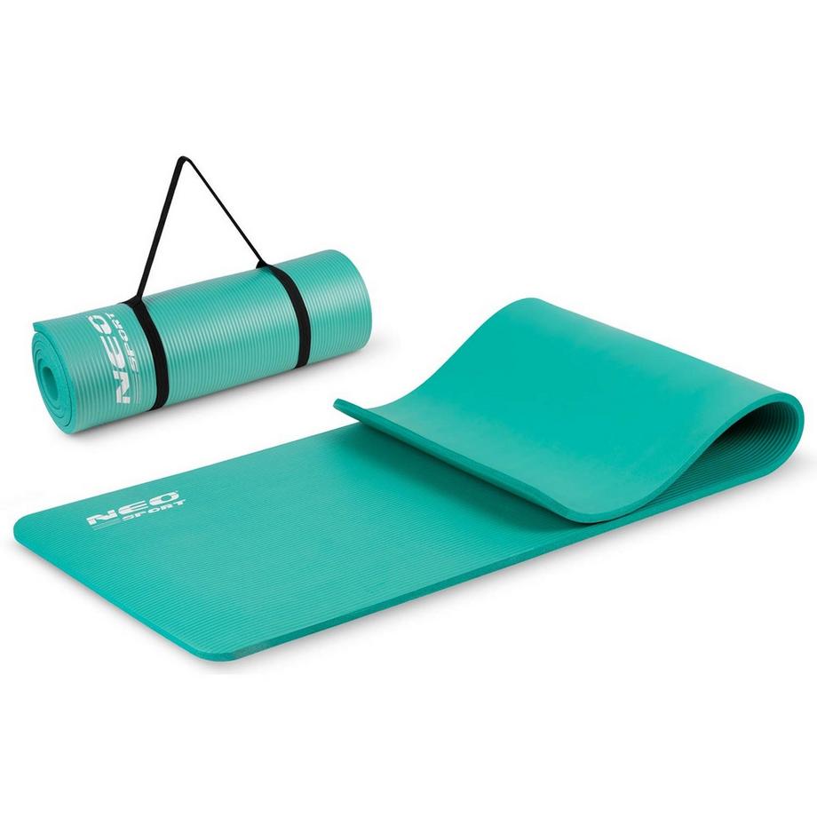 B2X  Tapis d'exercice épais 183 x 60 cm Neo-Sport - 192301 turquoise 