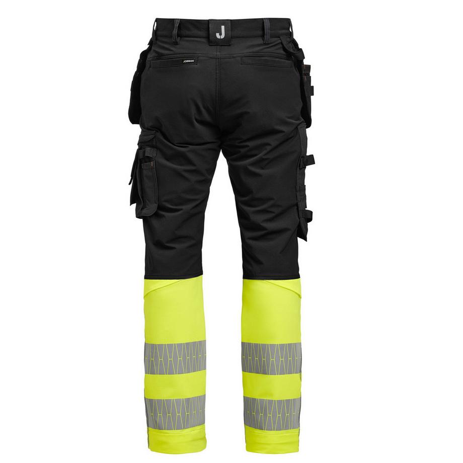 Jobman  Craftsman Pantalone Elasticizzato Alta Visibilità 