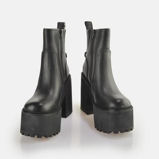 Buffalo  bottines zippé killah - vegan nappa mid 