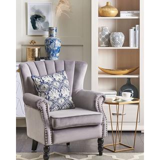 Beliani Beistelltisch 2er Set aus Glas Modern SIERRA  