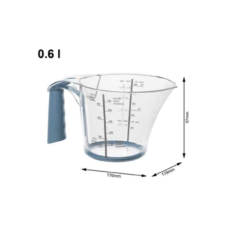 rotho  Rotho Loft bicchiere dosatore 0,6 L Plastica 