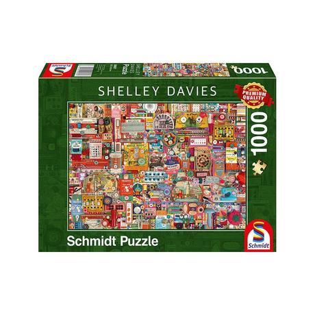 Schmidt  Puzzle Vintage Handarbeitszeug (1000Teile) 