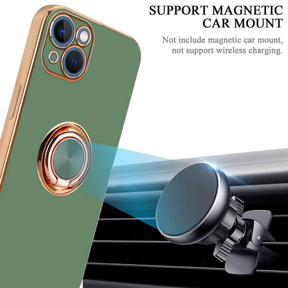 Cadorabo  Hülle für Apple iPhone 13 MINI mit Ring - Schutzhülle 