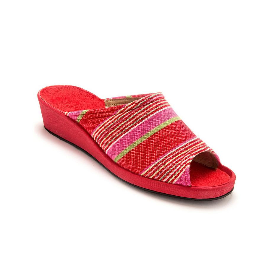 Pédiconfort Ciabatte Donna Zeppa a Righe  