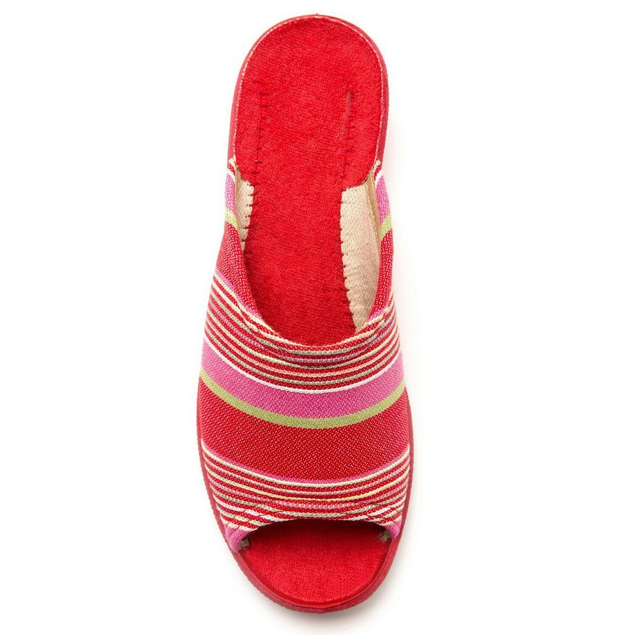 Pédiconfort Ciabatte Donna Zeppa a Righe  