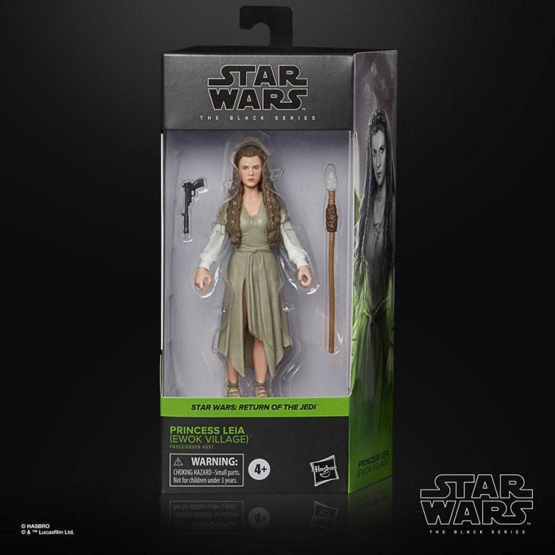 Hasbro  Figurine articulée - The Black Series - Star Wars - Princesse Leia 