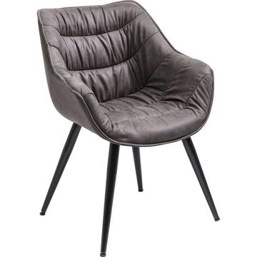Chaise avec accoudoirs Thelma