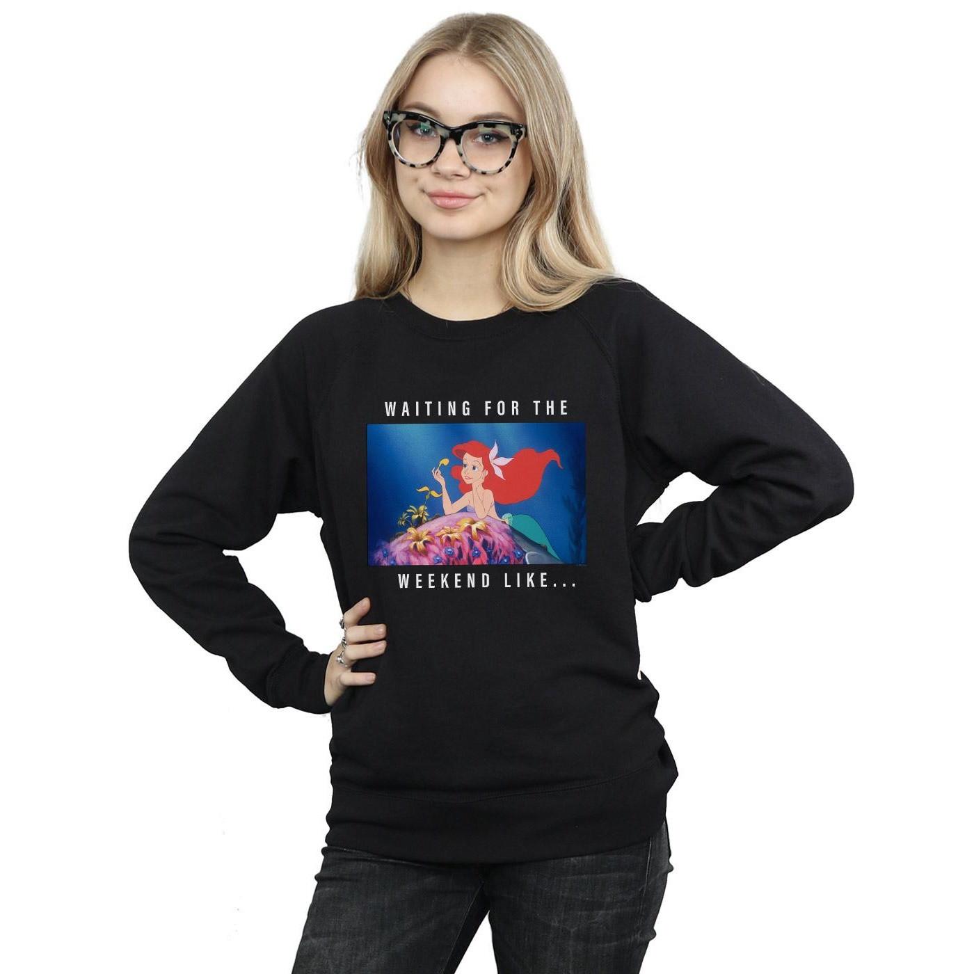 Disney PRINCESS  Sweat WAITING FOR THE WEEKEND 