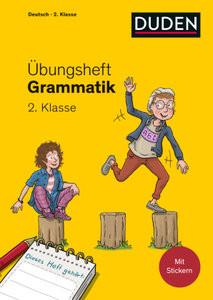 Übungsheft - Grammatik 2.Klasse Geipel, Maria; Leuchtenberg, Stefan (Illustrationen) Copertina rigida 