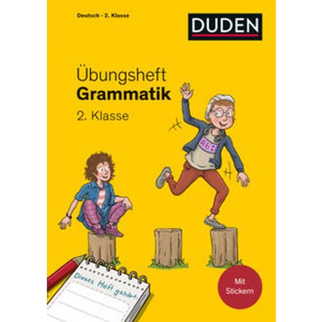 Übungsheft - Grammatik 2.Klasse Geipel, Maria; Leuchtenberg, Stefan (Illustrationen) Copertina rigida 