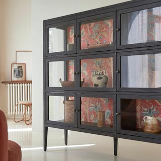 Tikamoon Vetrinetta larga in legno di olmo Tana  