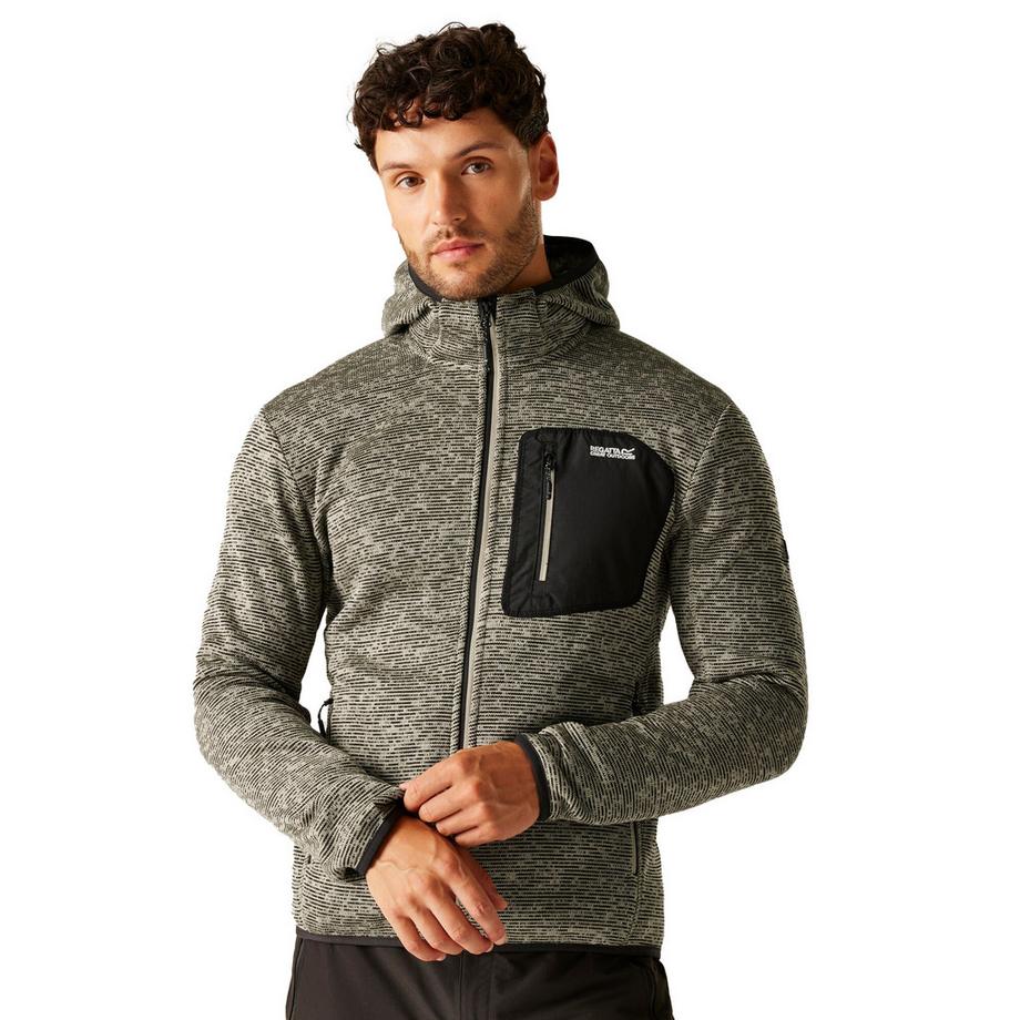 Regatta Veste Polaire Newhill Fermeture Eclair Complete Chinée  