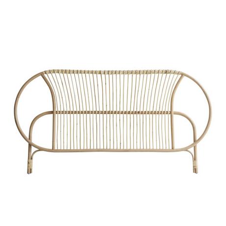 Tikamoon Testata letto in rattan 190 cm Leontie  