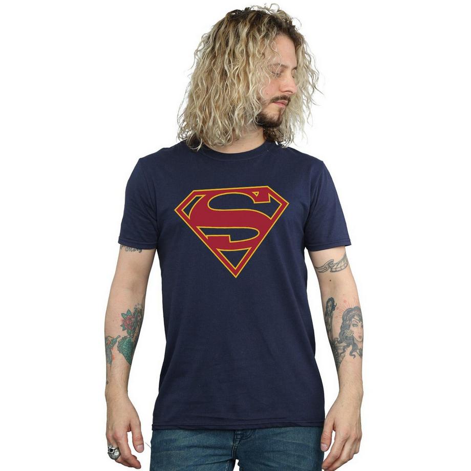 DC COMICS Superman Classic Logo Imprimé T-Shirt  