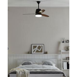 Beliani Ventilateur de plafond avec lampe en MDF Industriel MLAVA  
