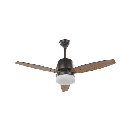 Beliani Ventilateur de plafond avec lampe en MDF Industriel MLAVA  