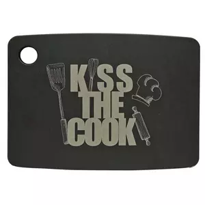 Schneidbrett Kiss the Cook