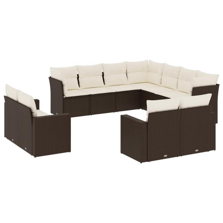 VidaXL Garten sofagarnitur poly-rattan  