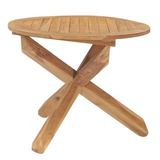 VidaXL Table de jardin bois  