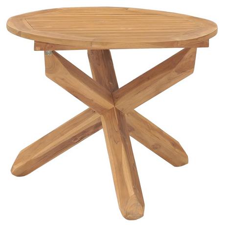 VidaXL Table de jardin bois  