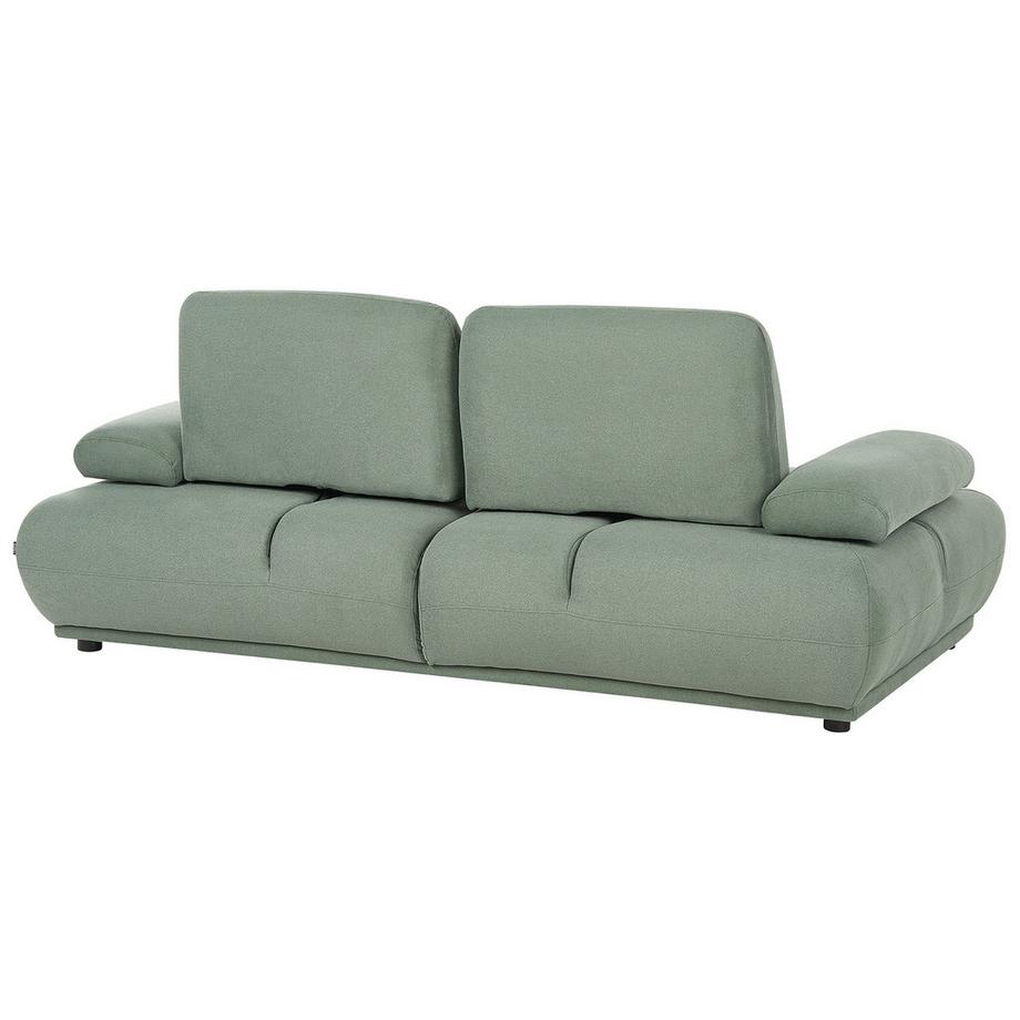 Beliani Canapé 3 places en Tissu Moderne NACKA  