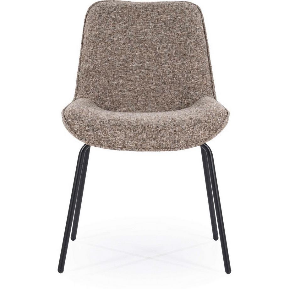 mutoni Chaise de salle à manger Base brown  