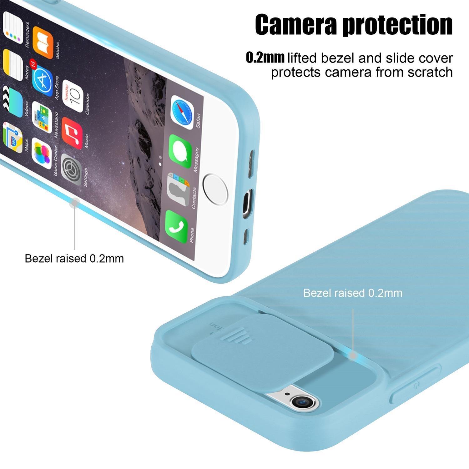 Cadorabo  Housse compatible avec Apple iPhone 6 PLUS / 6S PLUS - Coque de protection en silicone TPU flexible et avec protection pour appareil photo 