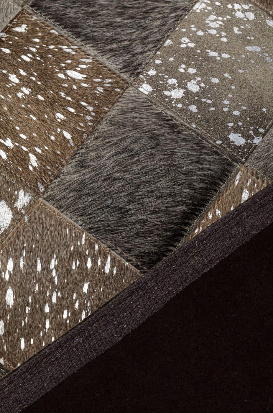 KARE Design  Tapis Carrés gris 120x180 