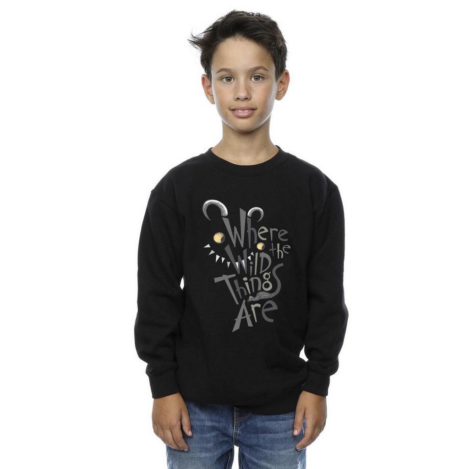 Where The Wild Things Are  Monster Logo Sweatshirt 