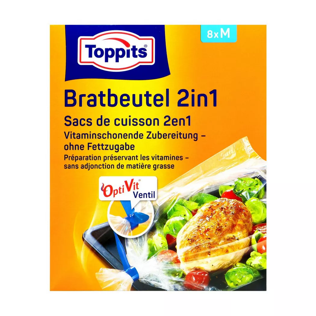 Toppits Bratbeutel M