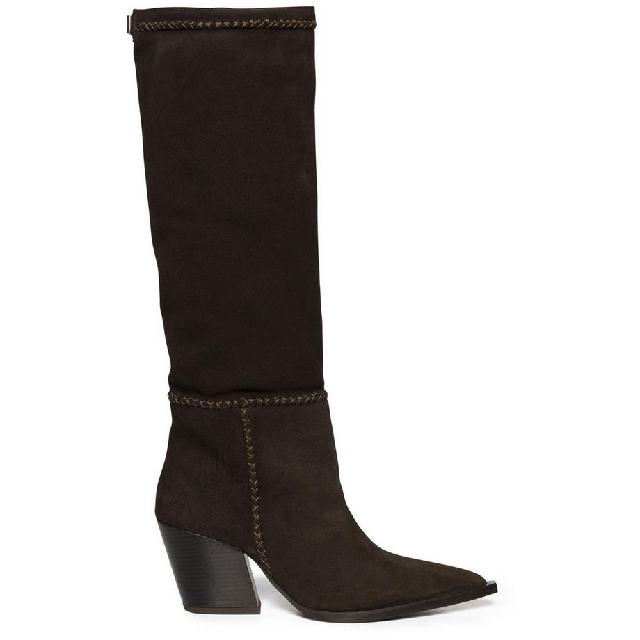 STEVE MADDEN Bottes mi-mollet à bout pointu et talon bloc  