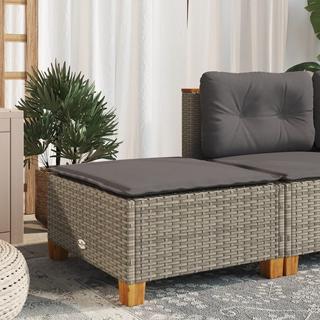 VidaXL  Gartenhocker poly-rattan 