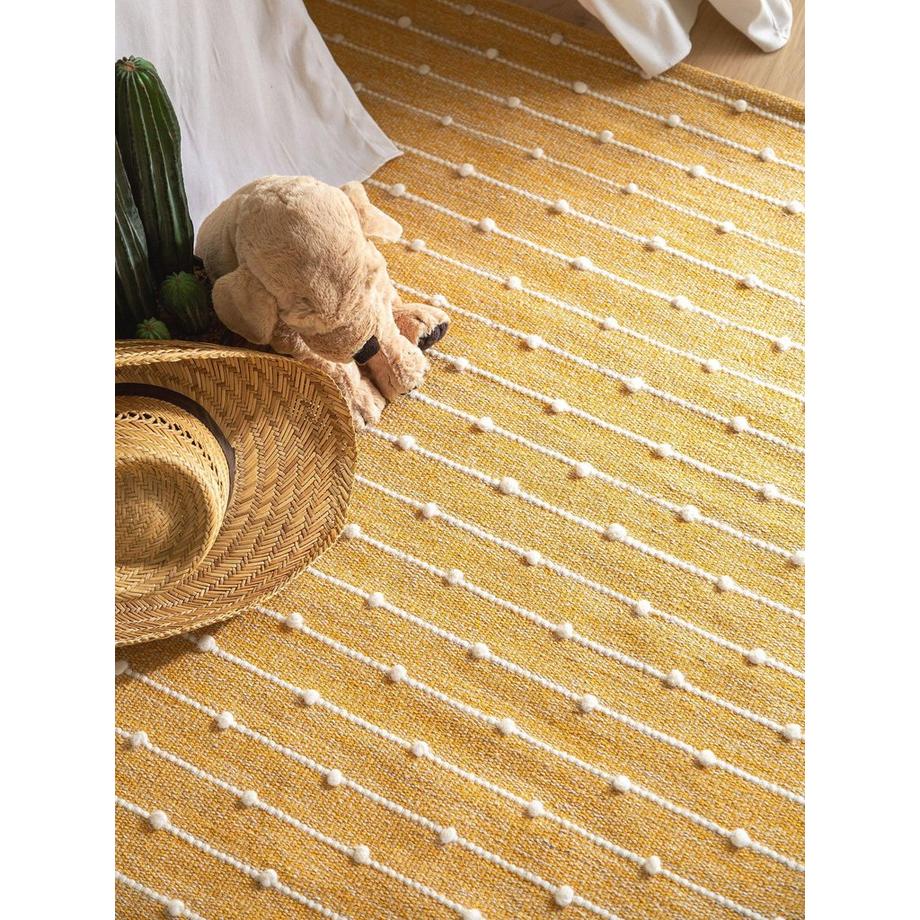 Benuta Kinderteppich Lupo Gelb  