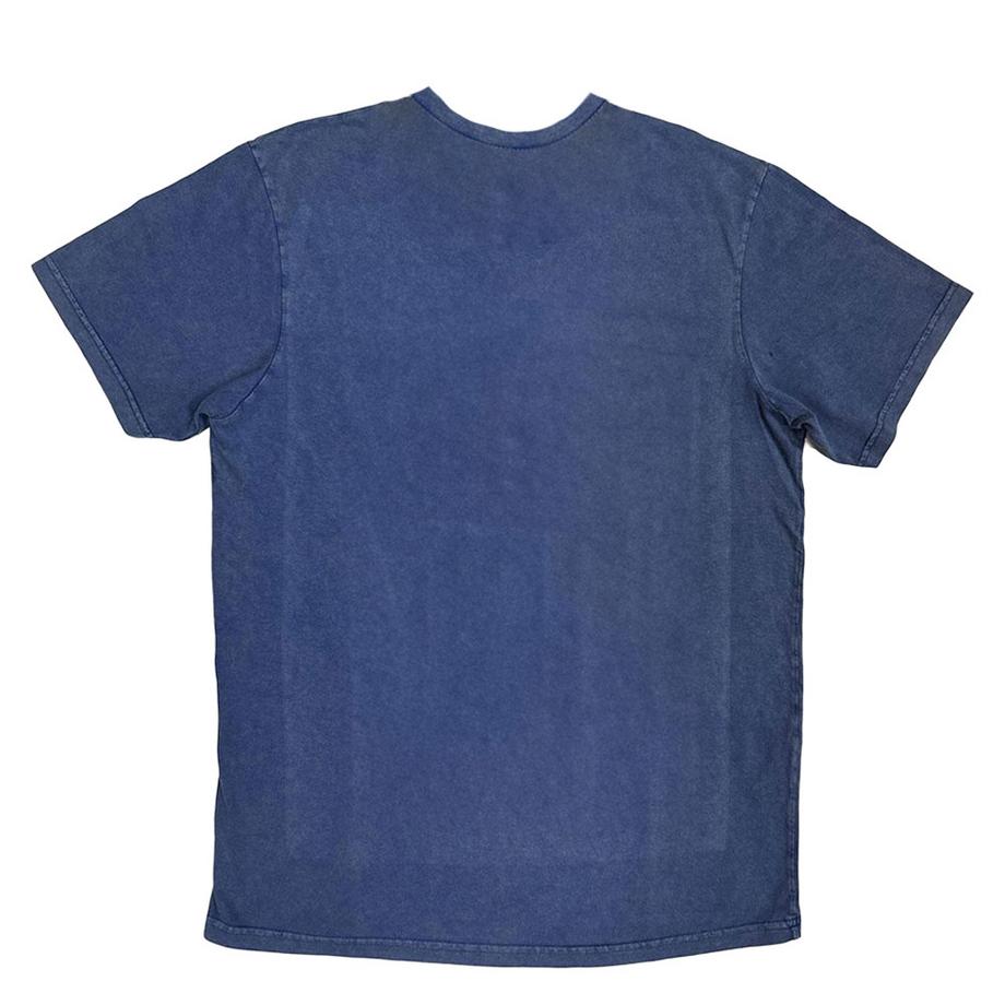 Wu-Tang Clan T-Shirt Lavé à la Pierre avec Imprimé Graphique  