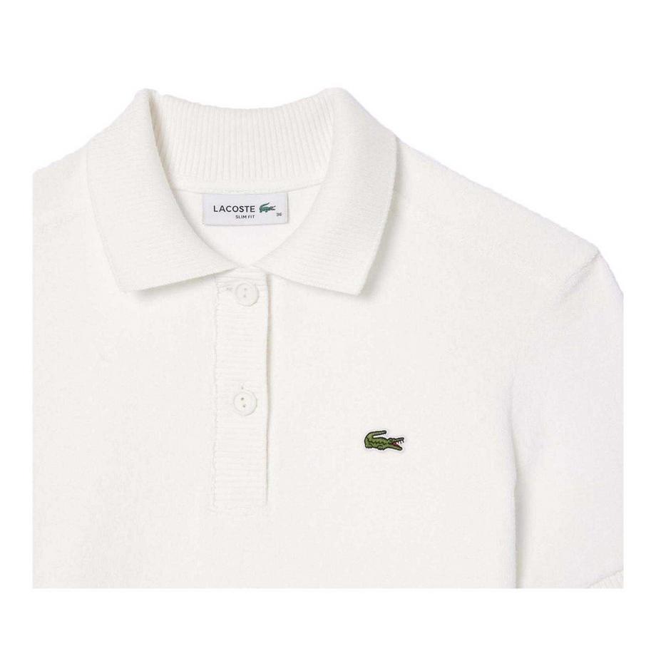 LACOSTE  Terry Maglietta Polo Aderente Maniche Corte 